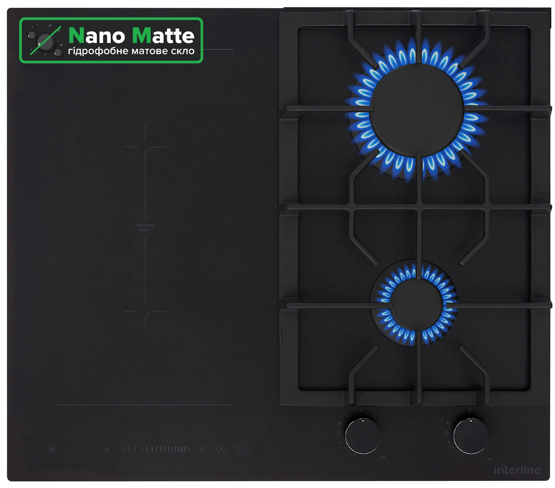 Варильна поверхня комбінована Interline HCV 560 KGF BA Nano Matte